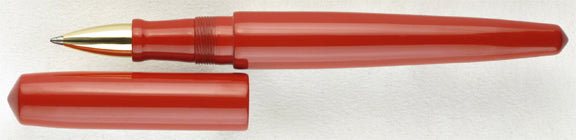 Nakaya Naka-ai Cigar Ballpen Shu Unpolished Gold - nibs.com