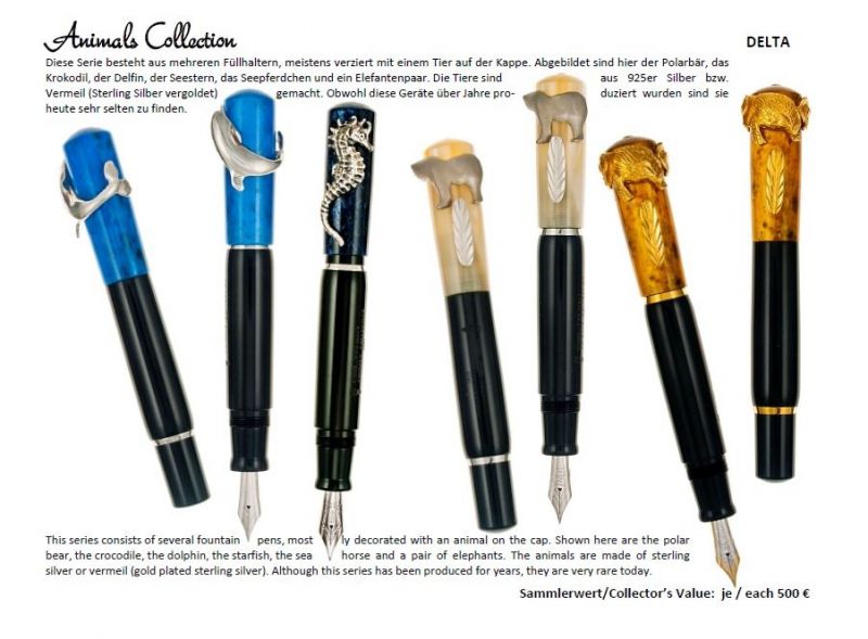 Animal Design On Pens - nibs.com