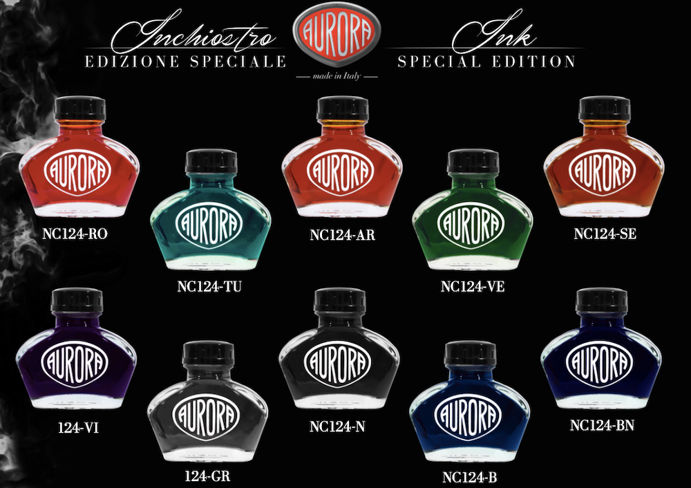 Aurora Special Edition Inks - nibs.com